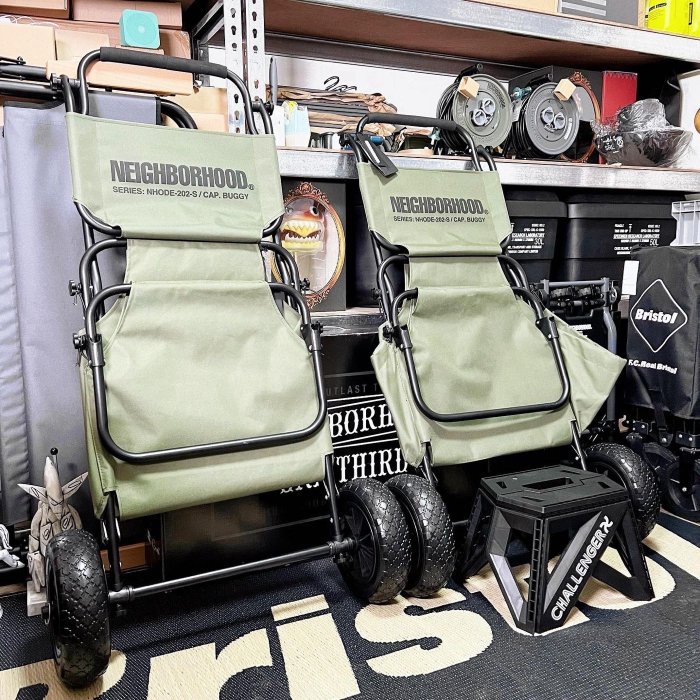 その他 NEIGHBORHOOD - NH . ODE / P-BUGGY  NEIGHBORHOOD  BUGGY 希望商店】NEIGHBORHOOD NH . ODE / P-BUGGY 20AW 摺疊手推車單