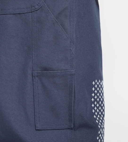NIKE 長褲CARPENTER PANT SASHIKO 藍色工裝休閒褲男HJ8479-437 | NIKE