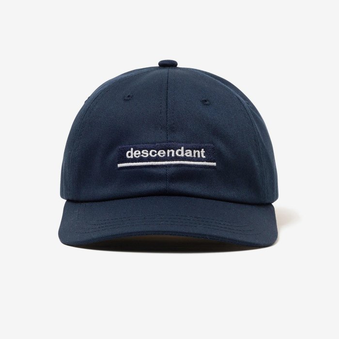 日貨代購CITY】2024AW DESCENDANT HORIZON 6 PANEL LOGO 刺繡老帽帽子