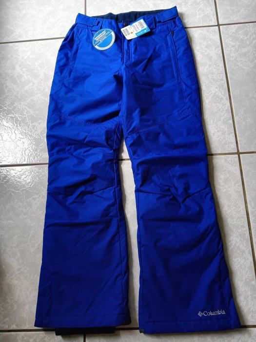 全新Columbia 雪褲 M號 耐磨防水 登山戶外雪地 附提袋原價7200元
