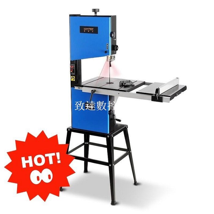 二手洛克士12寸帶鋸機 曲線鋸 木工造型鋸 金屬鋸 大型家用 九成新 配件齊全 廠家直銷【致達數控五金】