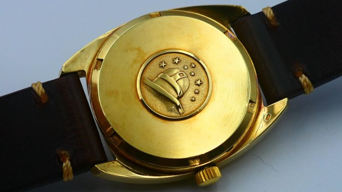 【美好時光】OMEGA老星座Daydate 18K金錶款（連錶扣都是18K）ROLEX 1803同年代產物