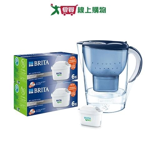 BRITA 馬利拉3.5L超值組(13芯) 濾水壺 去水垢濾芯【愛買】