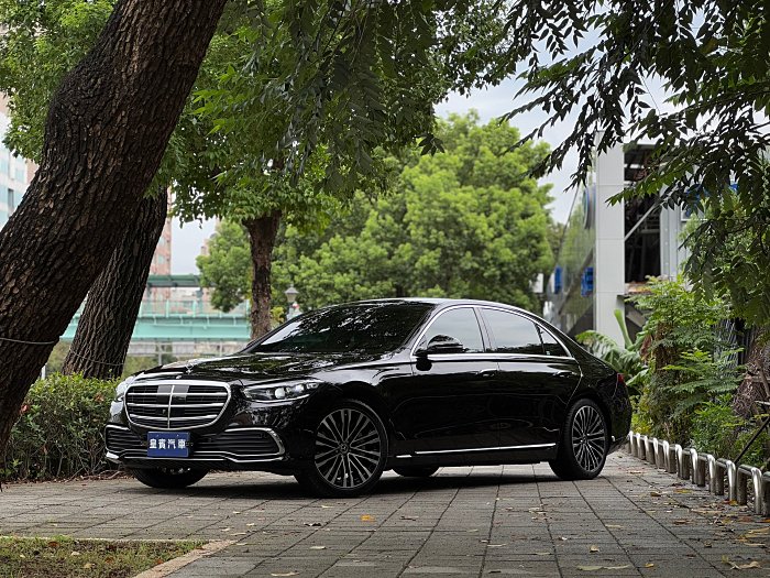 【皇賓汽車】賓士 2024年式 S450 4MATIC L 瑪瑙黑