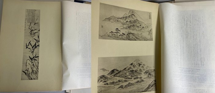 古玩輕鬆拍】老日本昭和年發行「池大雅畫譜第二輯秋艸道人」江戶時代