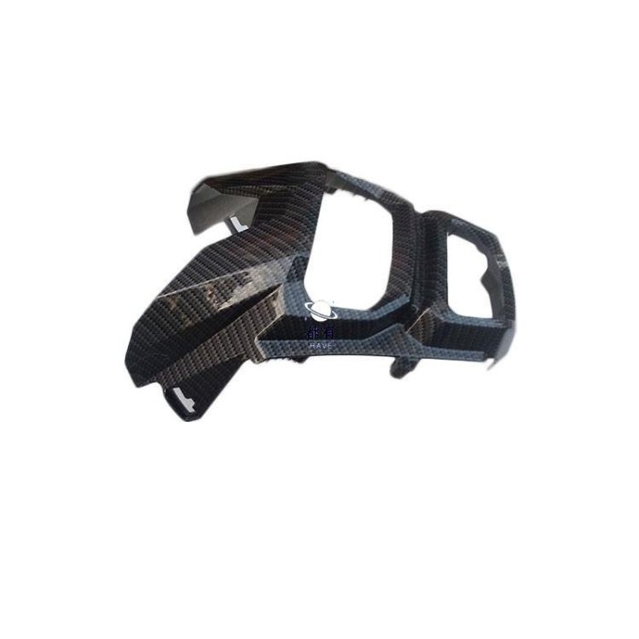 現貨 新款msx125外殼大燈配件SF猴子二代電摩通用改裝碳纖維紋燈外罩小簡約