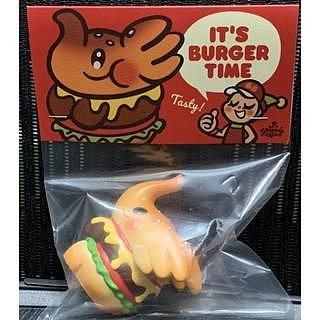 100% Greenie & Elfie Mini Burger Elephant 漢堡 小象 原色 TTF 2018 設計師玩具 軟膠 sofubi