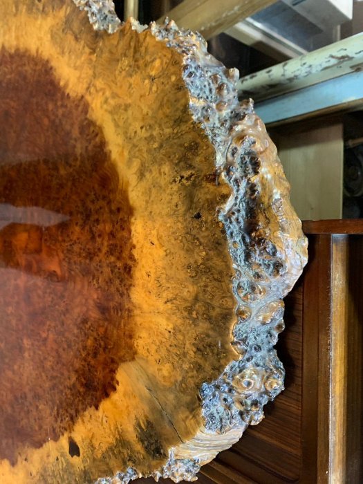 中国　天然木　花梨葡萄木　瘤木　敷板　飾台　煎茶台　C　R7163E 中国天然木花梨葡萄木瘤木敷板飾台煎茶台CR7163E