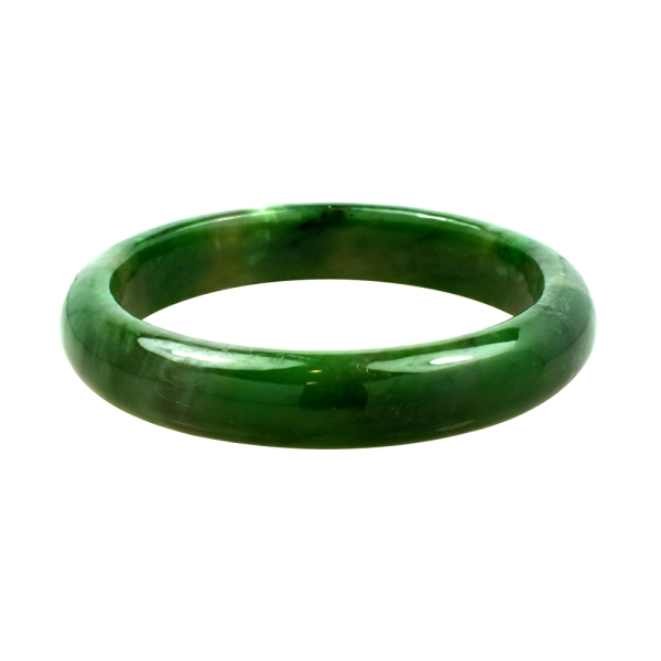 【BRILLMOND】A級天然碧玉細版手鐲(10MM-12MM)