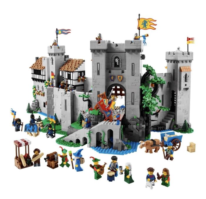 現貨樂高LEGO 90週年ICONS系列10305 獅子騎士的城堡4514pcs 附運輸箱