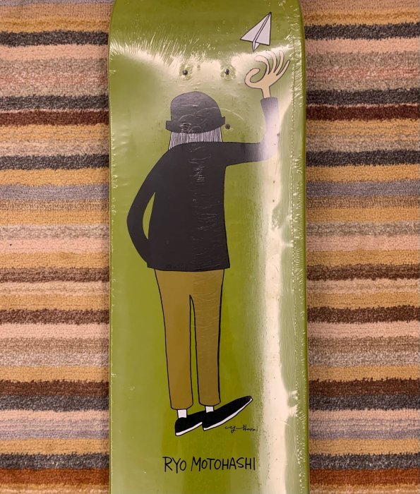 花井祐介Yusuke Hanai x Lesque 藝術家限定滑板7.75