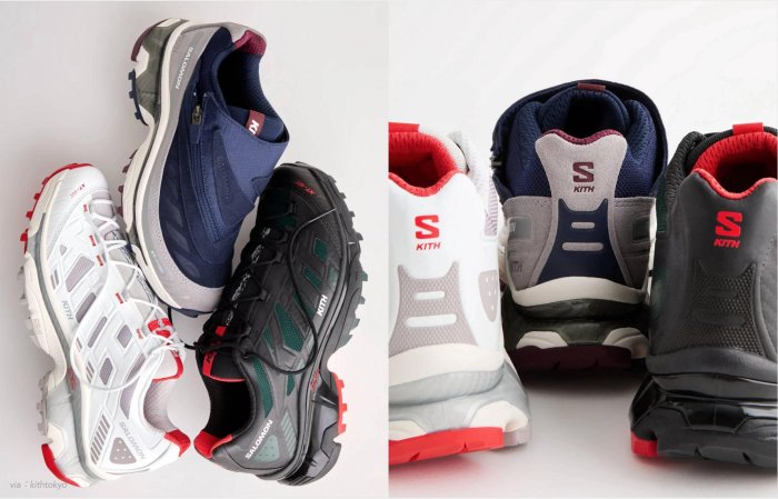 KITH × Salomon XT-4K / XT-Voyager 限量聯名款。太陽選物社L47771800