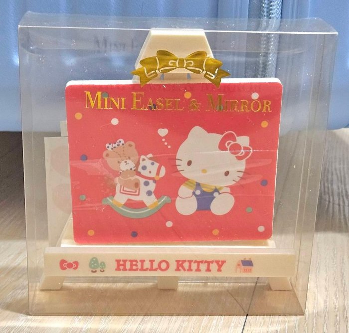 日本 HELLO KITTY 凱蒂貓 鏡子手機架 相框 手機座 手機支架 追劇架子 三麗鷗 SANRIO