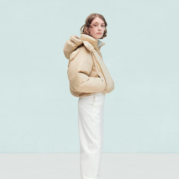 平常小姐┃全新絕版┃LEMAIRE【Uniqlo U】PADDED 短版連帽外套 s