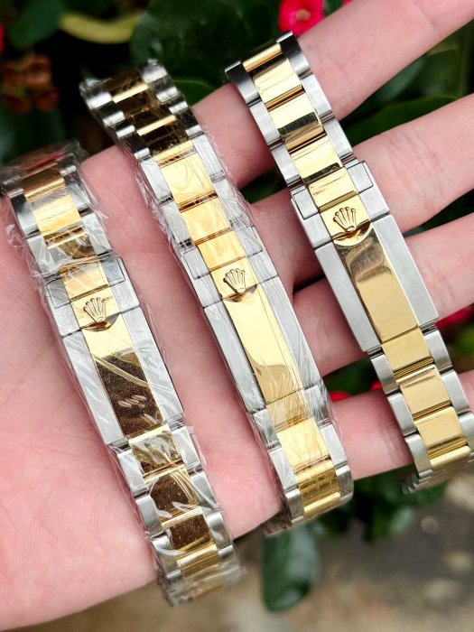 Rolex 勞力士 半金原裝錶帶 適用型號116503 &116523 & 116713LN & 116613LN