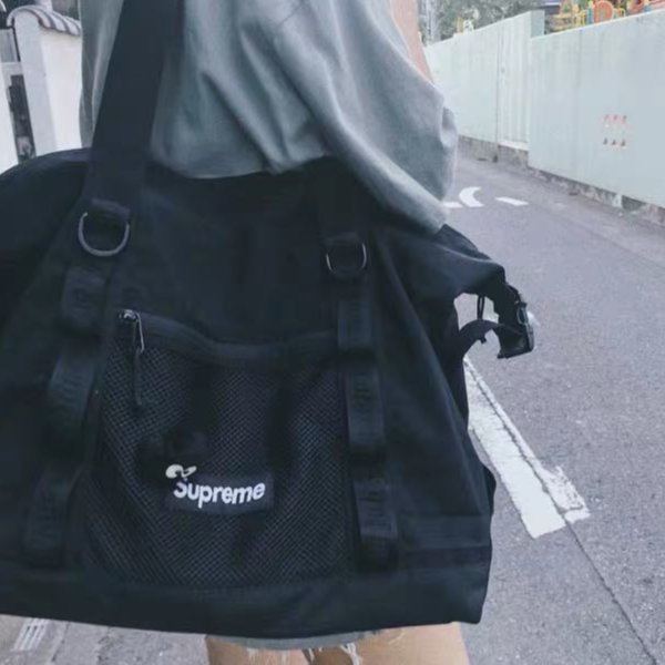美品　Supreme Zip Tote Bag Black 20fw Supreme Zip Tote Black - FW20 - US