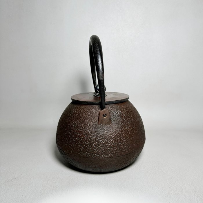 古玩輕鬆拍】老日本頂級茶道具名金工匠龍文堂造☆落款銀摘厚銅蓋柚肌棗