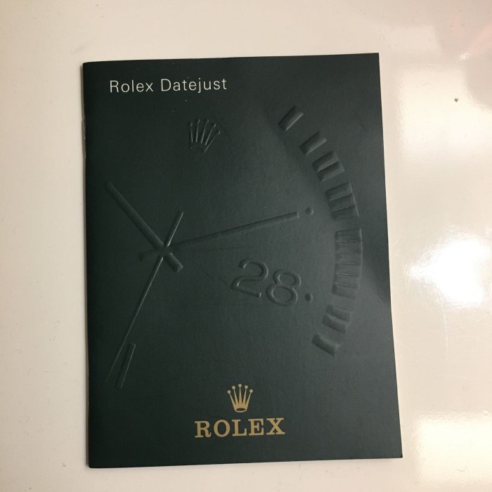 rolex 1999 datejust 說明書 勞力士 日誌型 16233 16234 16200 116233