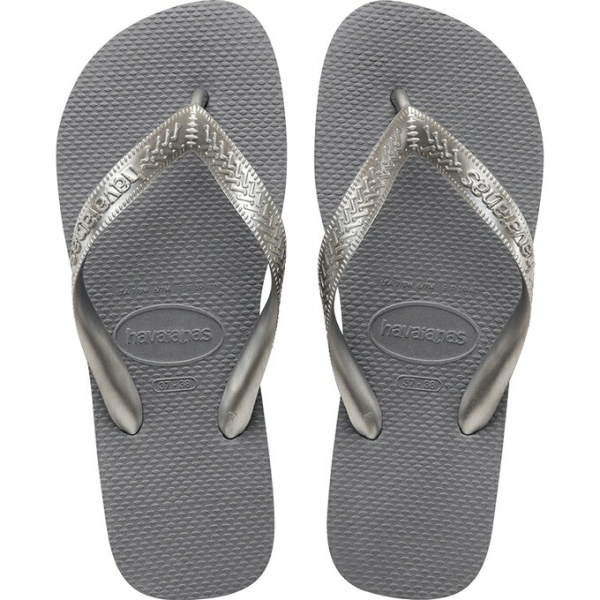 havaianas 哈瓦士 巴西人字拖 男款 Top 灰 涼鞋 拖鞋 夾腳拖 海灘鞋【南風百貨】