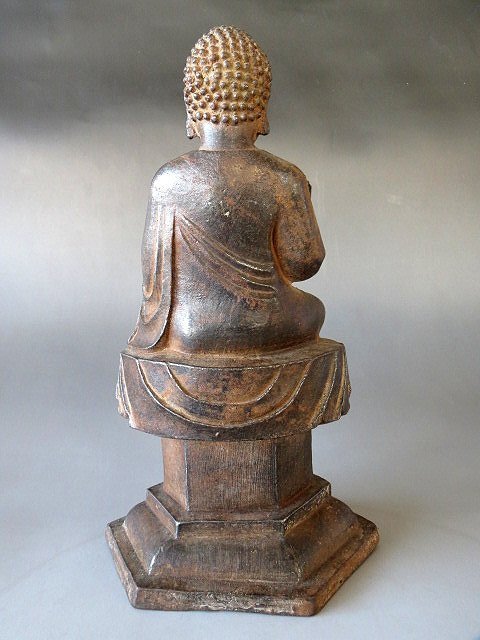 金王記拍寶網】(常5) H700 中國古代佛像銅雕釋迦牟尼佛一尊罕見稀少