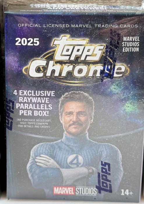 2025 Topps Marvel Studios Chrome® Value Box