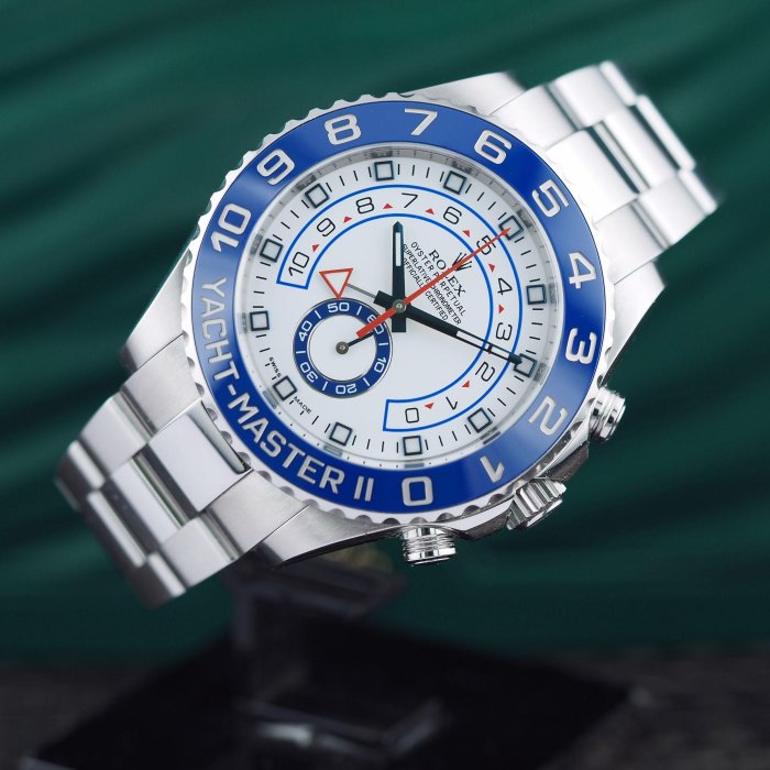 ROLEX 勞力士 Yacht-Master II 遊艇名仕 116680 絕版藍鋼針 44mm 陶瓷錶圈 大遊艇