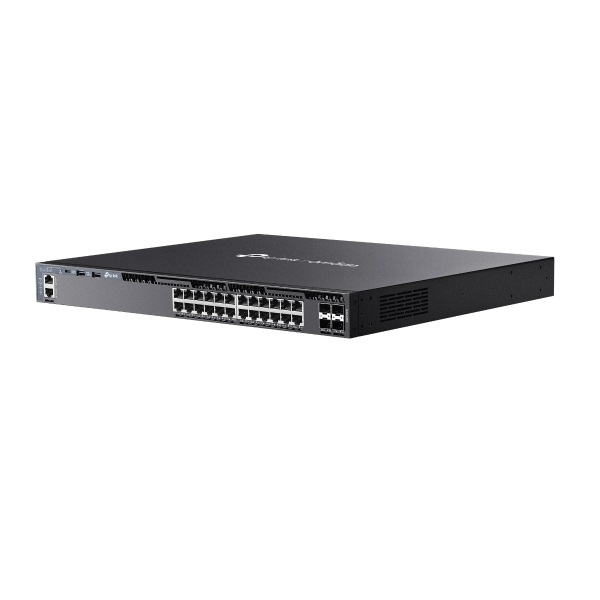 TP-LINK Omada 24埠 Gigabit 可堆疊 L3 管理型交換器 (含4個SFP+ 10G插槽) SG6428X(UN)