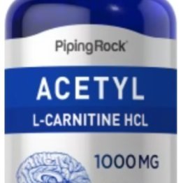 活力小站】Piping Rock 乙醯左旋肉鹼Acetyl L-Carnitine 1000mg100顆| Yahoo拍賣