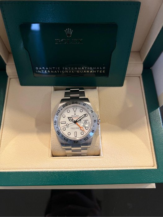 （已交流）ROLEX 勞力士 226570  白探二 探險家 大橘