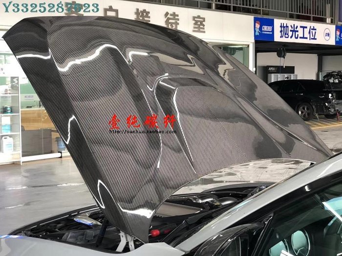 【熱賣精選】適用寶馬F87 M2引擎蓋  M2C改裝碳纖MP引擎蓋 (干碳)雙面 F20兩箱車