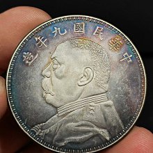 中国　中華民国五年　伍圓　袁世凱 袁世凯中华民国五年贰角每五枚当一圆银元行情价格图片- 元禾收藏