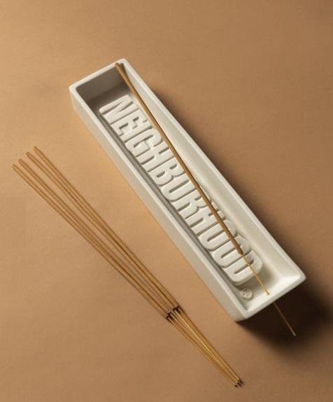 全新NEIGHBORHOOD CI INCENSE TRAY 白黑陶瓷線香座| Yahoo拍賣