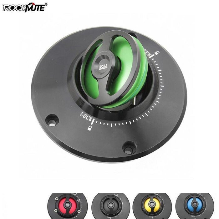 柔情時光KAWASAKI 推鎖無鑰匙油箱蓋適用於川崎 ER-6N Z1000 Z1000SX Z750 Z750R Z8