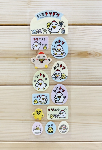 【震撼精品百貨】Friendly Kokkochan Sanrio 咕咕雞~日本sanrio三麗鷗 咕咕雞貼紙*66877
