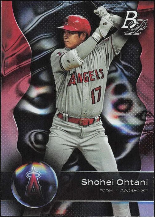 ミントモール 【世界75枚】2023 Bowman Chrome 大谷翔平 ブルーリフ 