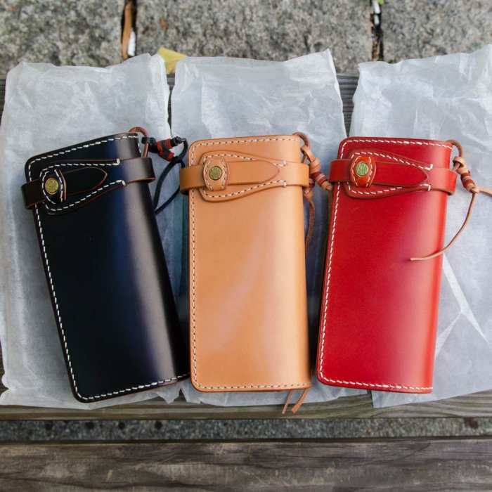 天神 Tenjin works Lw06 コバルトブルー Long Wallet: LW06 – 天神ワークス