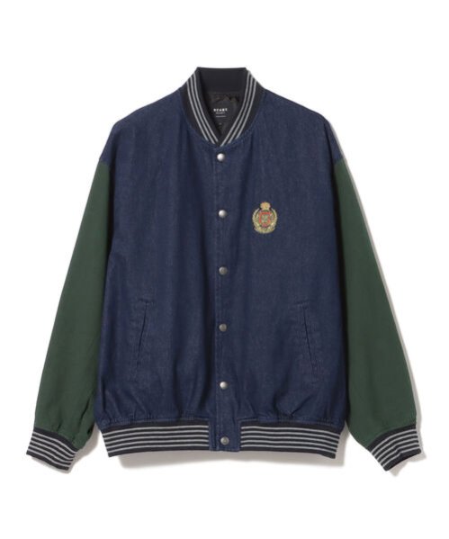 【日貨代購CITY】2023SS BEAMS HEART 牛仔 丹寧 拼接 棒球 外套 現貨