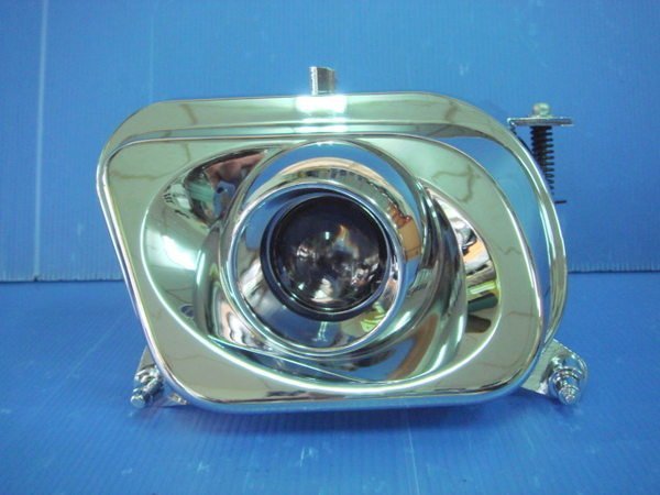 小亞車燈╠ 全新BENZ W210 E240 E280 E55鍍鉻魚眼霧燈