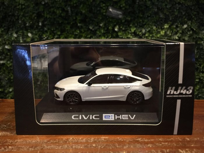 1/43 HobbyJapan Honda Civic (FL4) e:HEV White HJ433003W【MGM