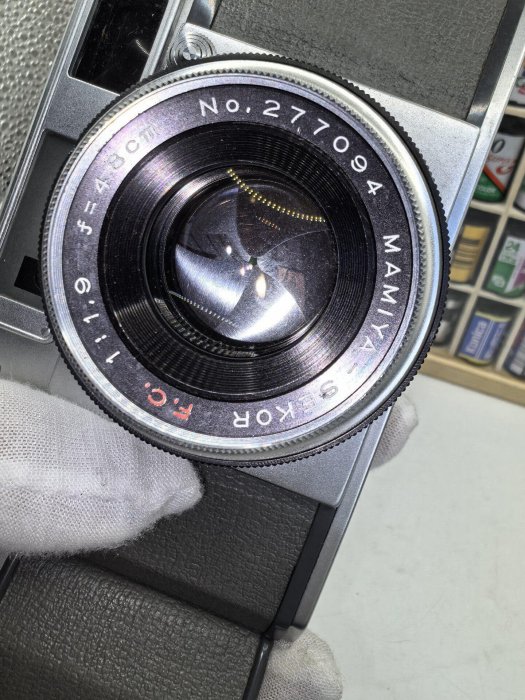 瑪米亞MAMIYA SEKOR 48mm f1.9旁軸膠片相機，稀有機型，經典旁軸機型