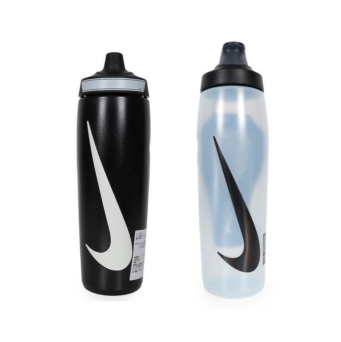 【曼森體育】NIKE REFUEL BOTTLE 瓶蓋擠壓水壺 24 OZ 運動水壺 慢跑 登山