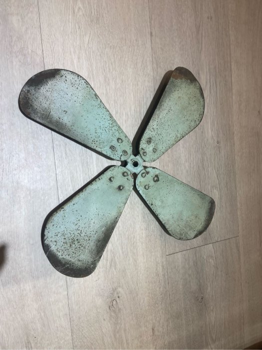阿公的舊情人 平頭電扇 專用 老十字扇葉 芝蒲 睡蓮 大同 順風 奇異 日立 三菱 老電風 銅製