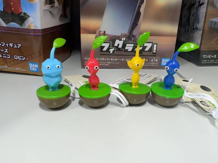 嚴選日版任天堂皮克敏 Pikmin 不倒翁景品，推薦收藏家電玩迷 皮克 Minh 景品 臺灣