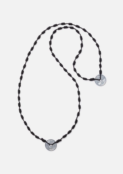 美品NEIGHBORHOOD CORD COIN NECKLACE  日貨代購CITY】2025SS NEIGHBORHOOD NBHD CORD COIN NECKLACE 項鍊現貨