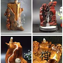 現貨六蓮=銅倒流香嘴底座倒流香專用銅插座崖柏擺件導流香銅DIY