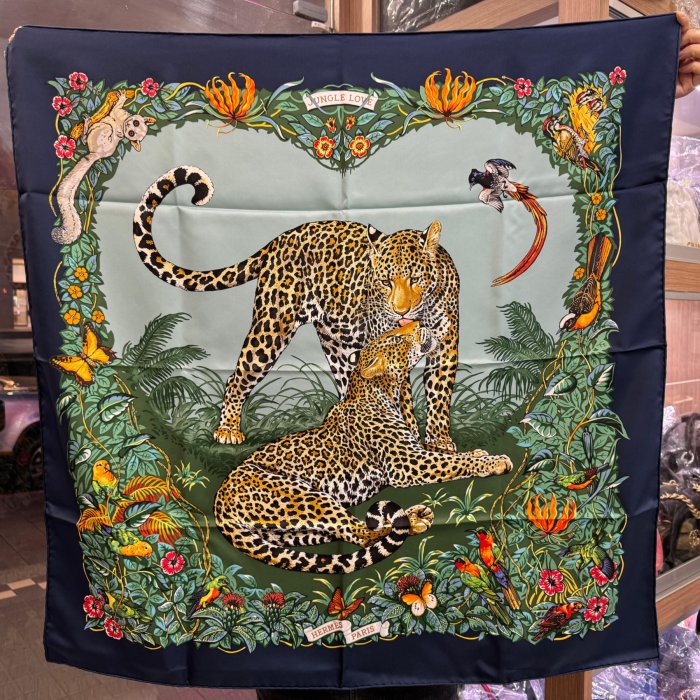 2本セット！HERMES 壁紙 JUNGLE LIFE BICOLORE f5bb969c-aab3-4727-9f1a-