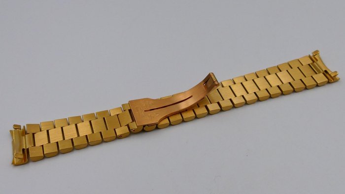 【美好時光】罕見逸品!ROLEX勞力士1803專用原裝總統帶(53錶耳 女王頭在左邊) 已用最高規格專業翻修完成