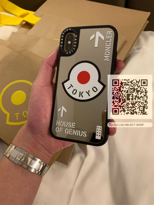 MONCLER - moncler casetify コラボ限定　Iphone11proケース classic_80000798