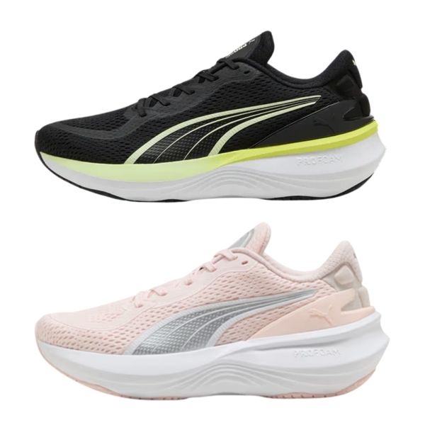 Puma 慢跑鞋 男鞋 女鞋 Scend Pro 2 黑/粉【運動世界】31077930/31077934