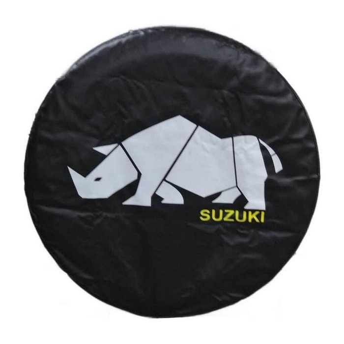 適用於2018+JB64 JB74吉姆尼15寸輪胎皮革PVC輪胎備胎罩195/80R15【百匯車品】